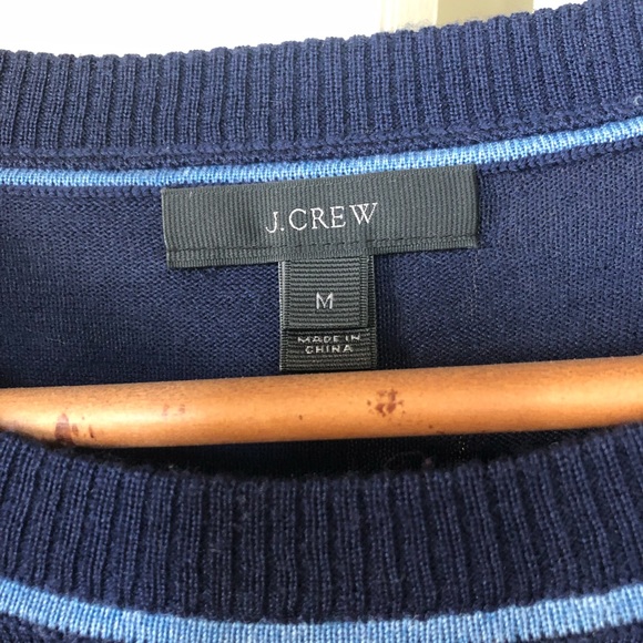 EUC J. Crew Navy Sweater - Picture 3 of 3